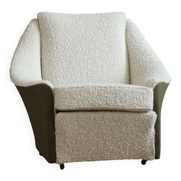 Fauteuil italien des années 1970 de style mid-century