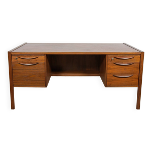 Bureau Mid-Century en - noyer