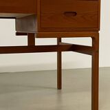 Danish Teak Desk by Arne Wahl Iversen 1950s