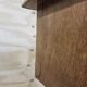 Antique walnut sewing table (19th century) Biedermeier side table
