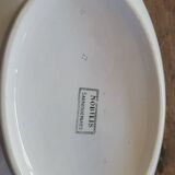 Sarreguemines iron earth tureen
