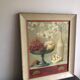 Oil on canvas Flowers and shells F. De Villeneuve