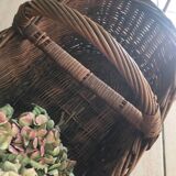 Old wicker basket