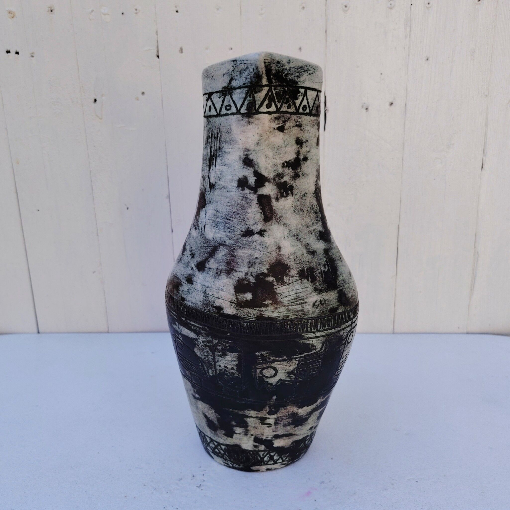 Large zoomorphic vase, ceramic by Jacques Blin