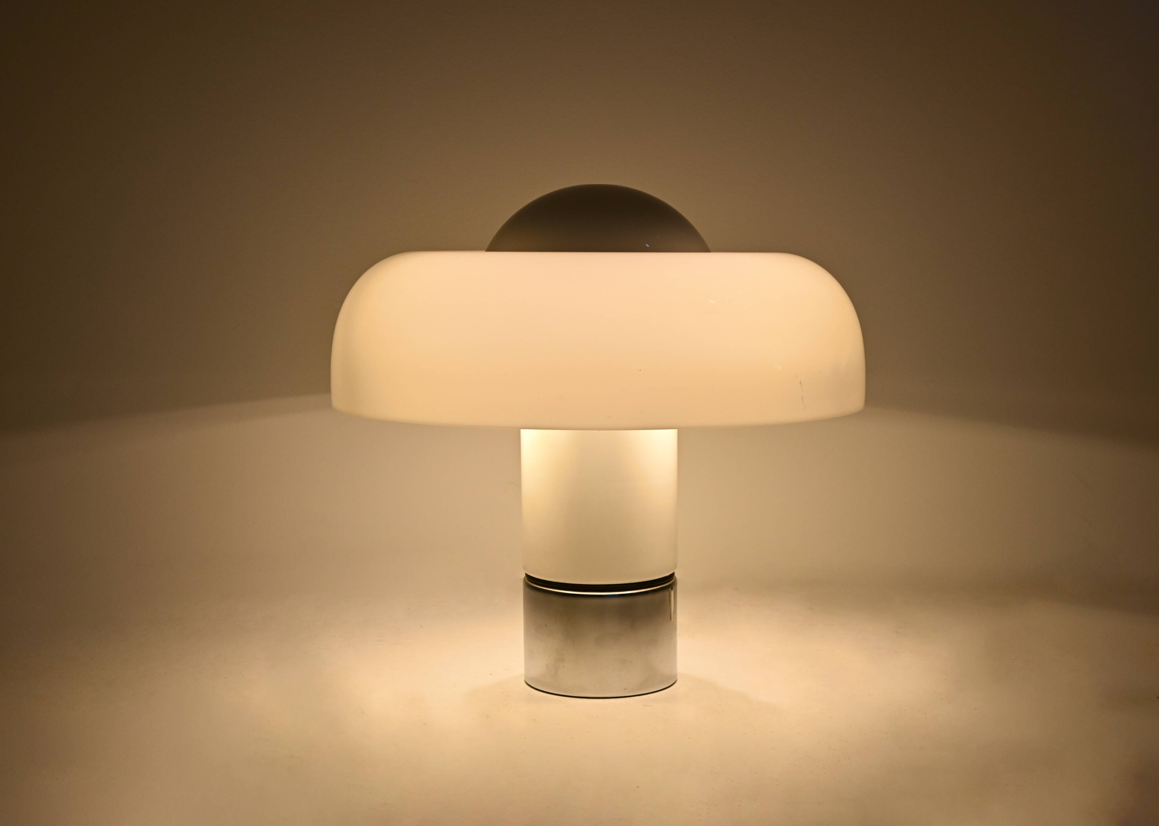 Brumbury lamp by Luigi Massoni for Harvey Guzzini, 1970s