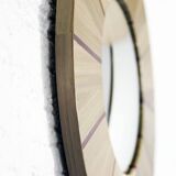 Witch's Eye Mirror in straw marquetry