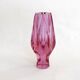 Small vintage faceted vase