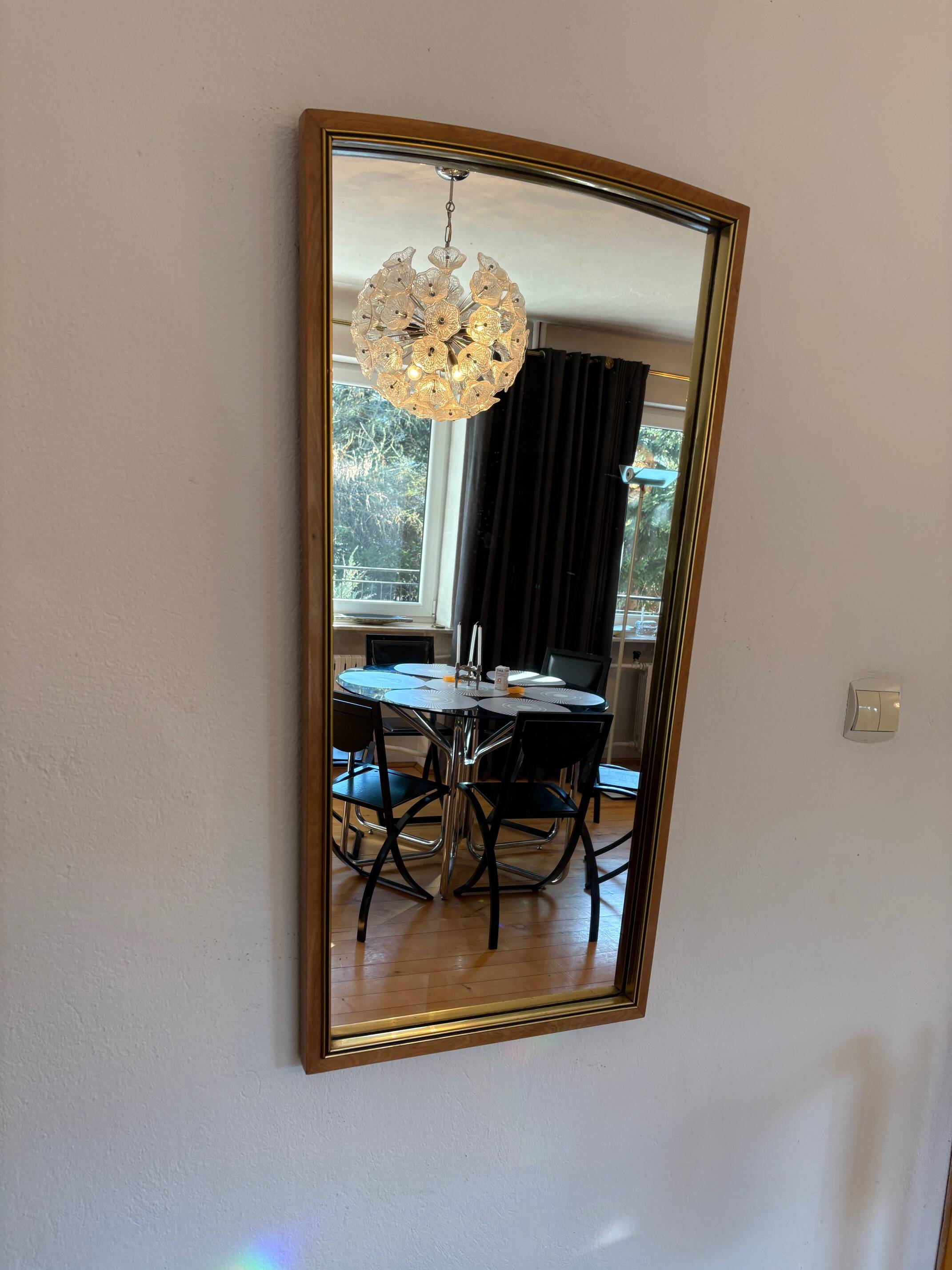 Large mirror, Italy, 1960s