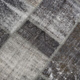 Tapis patchwork oushak vintage turc 304x204