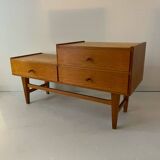 Light wood storage unit