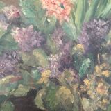 Ancient bouquet of hyacinths