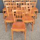 Lot de 10 chaises de bistrot Luterma