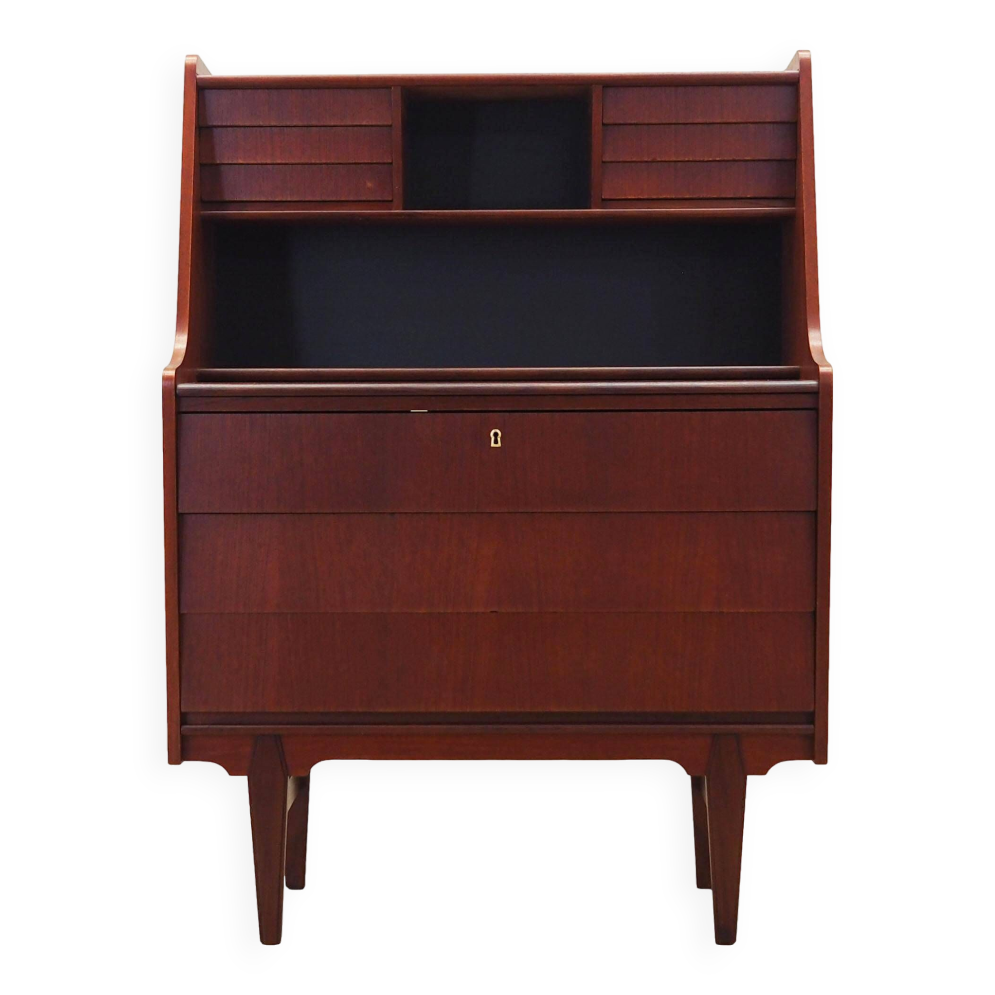Teak secretary, Danish design, 1970s, production: Denmark