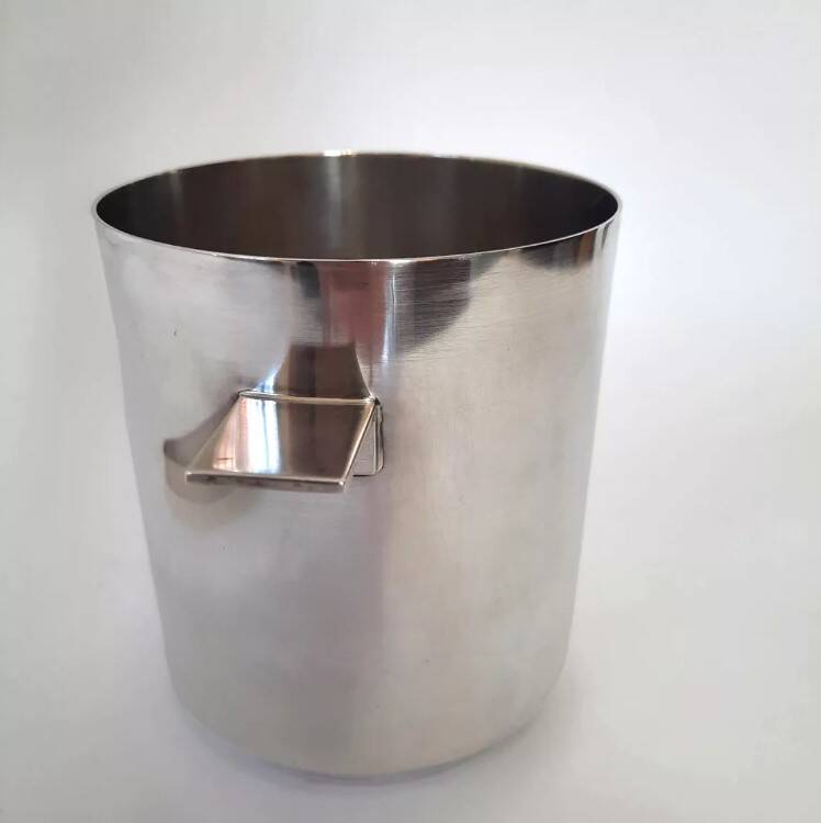 Ice bucket and tongs, 1950s Lino Sabattini for Christofle