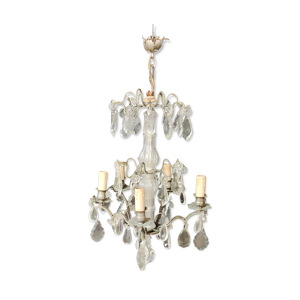 Ancien lustre pampilles