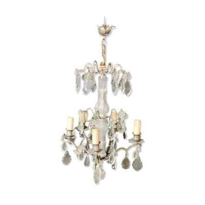 Ancien lustre pampilles