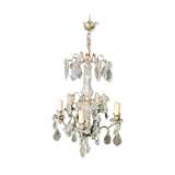 Old chandelier pampilles