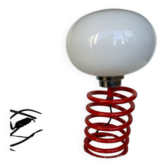 Ingo Maurer spring lamp 1970s
