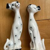 Vintage ceramic Dalmatian dogs