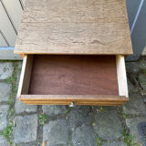 Oak bedside table end table
