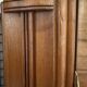 Armoire à glace en noyer style art déco