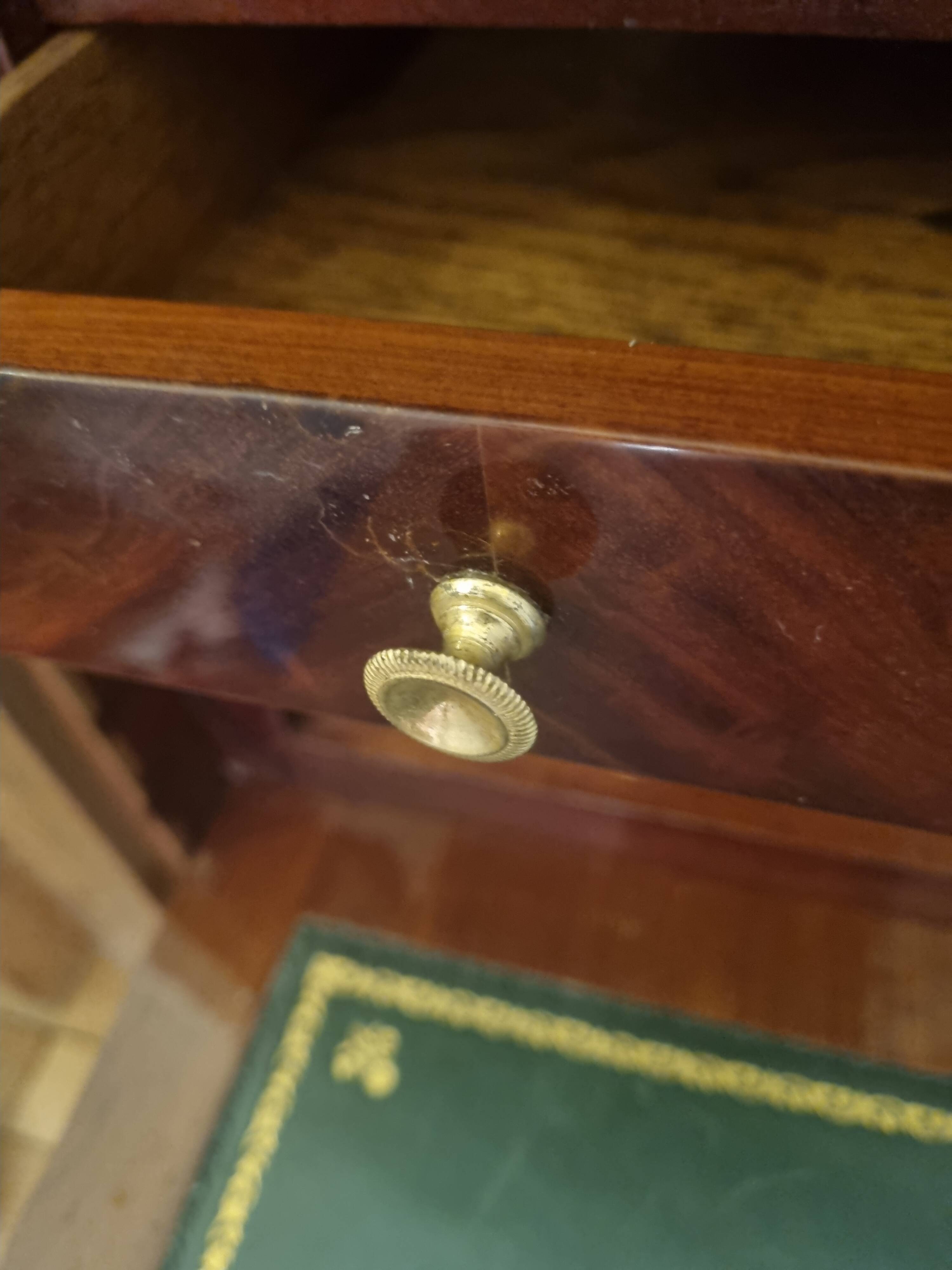 Antique wooden secretary