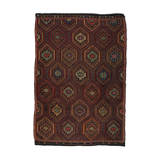 Anatolian handmade kilim rug 291 cm x 193 cm