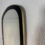 Vintage 1960 asymmetrical mirror - 69 x 35 cm
