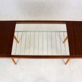 Table basse en verre de Jitona, années 60
