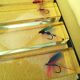 Set of 6 carries knives with fishing lures