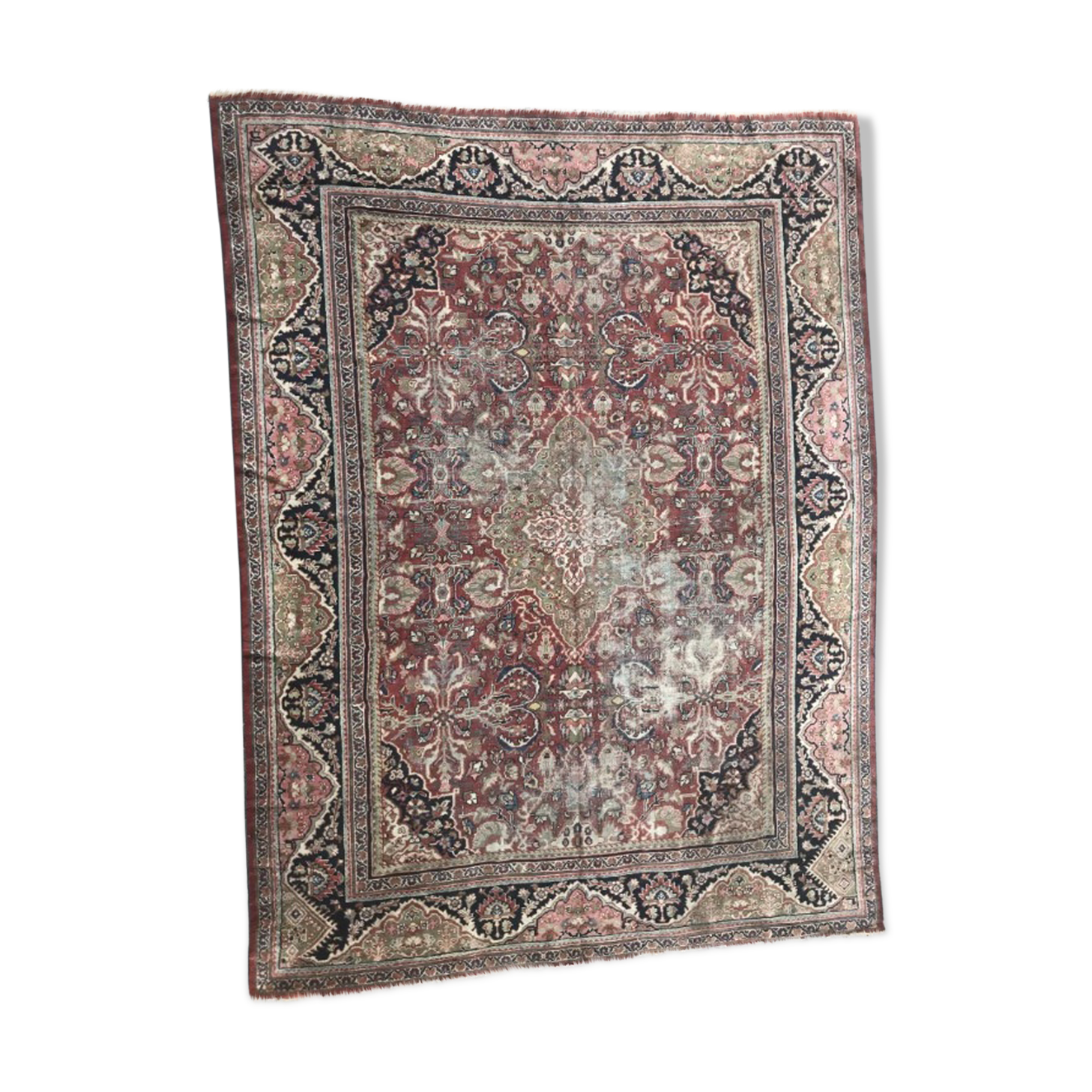 Great old Persian rug Mahal handmade 320 X 420 CM