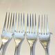 4 Marie-Antoinette Fish Forks - Christofle, Silver-Plated Metal
