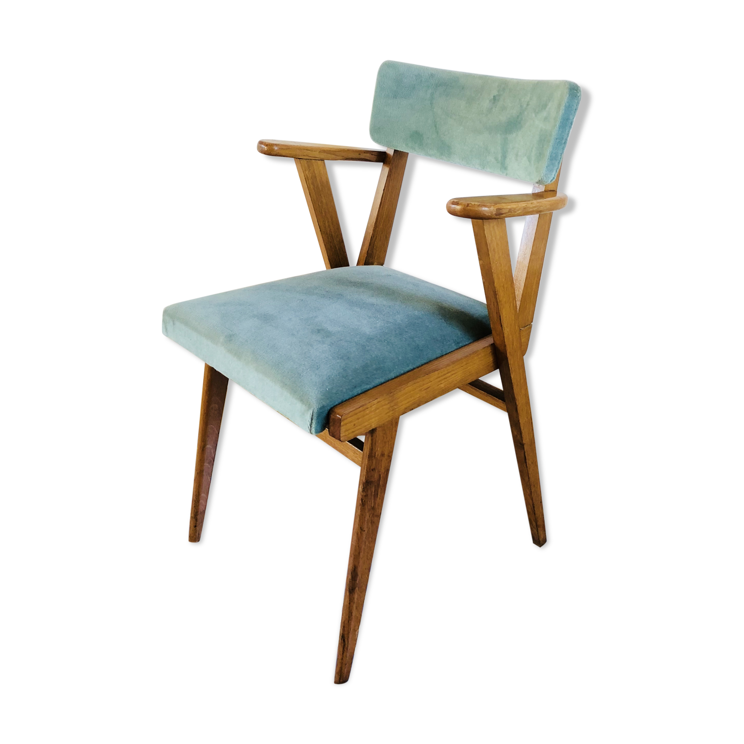 Velvet armchair 1960