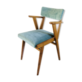 Velvet armchair 1960