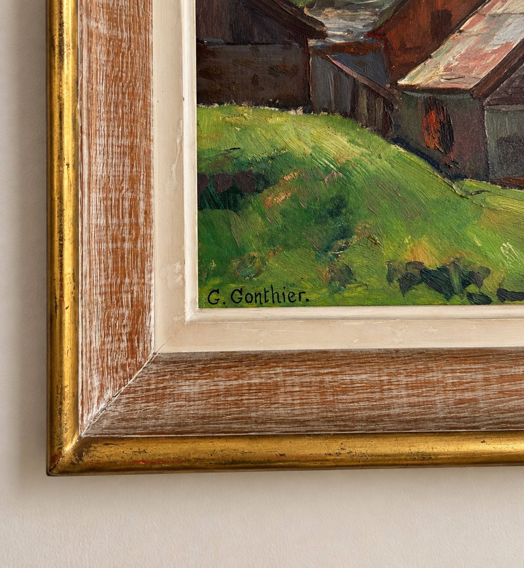 Village de Savoie - Georges Gonthier, XXe