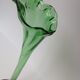 Green soliflore vase