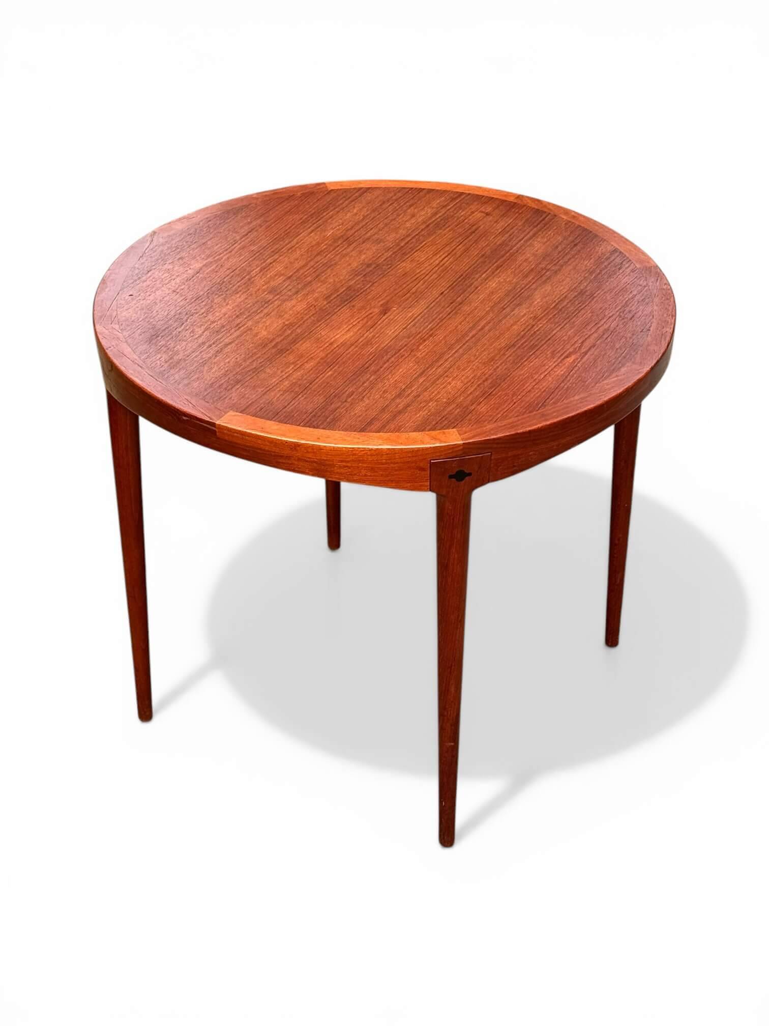 Vintage teak coffee table Haug Snekkeri, circa 1960