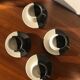 Vallauris ceramic coffee service