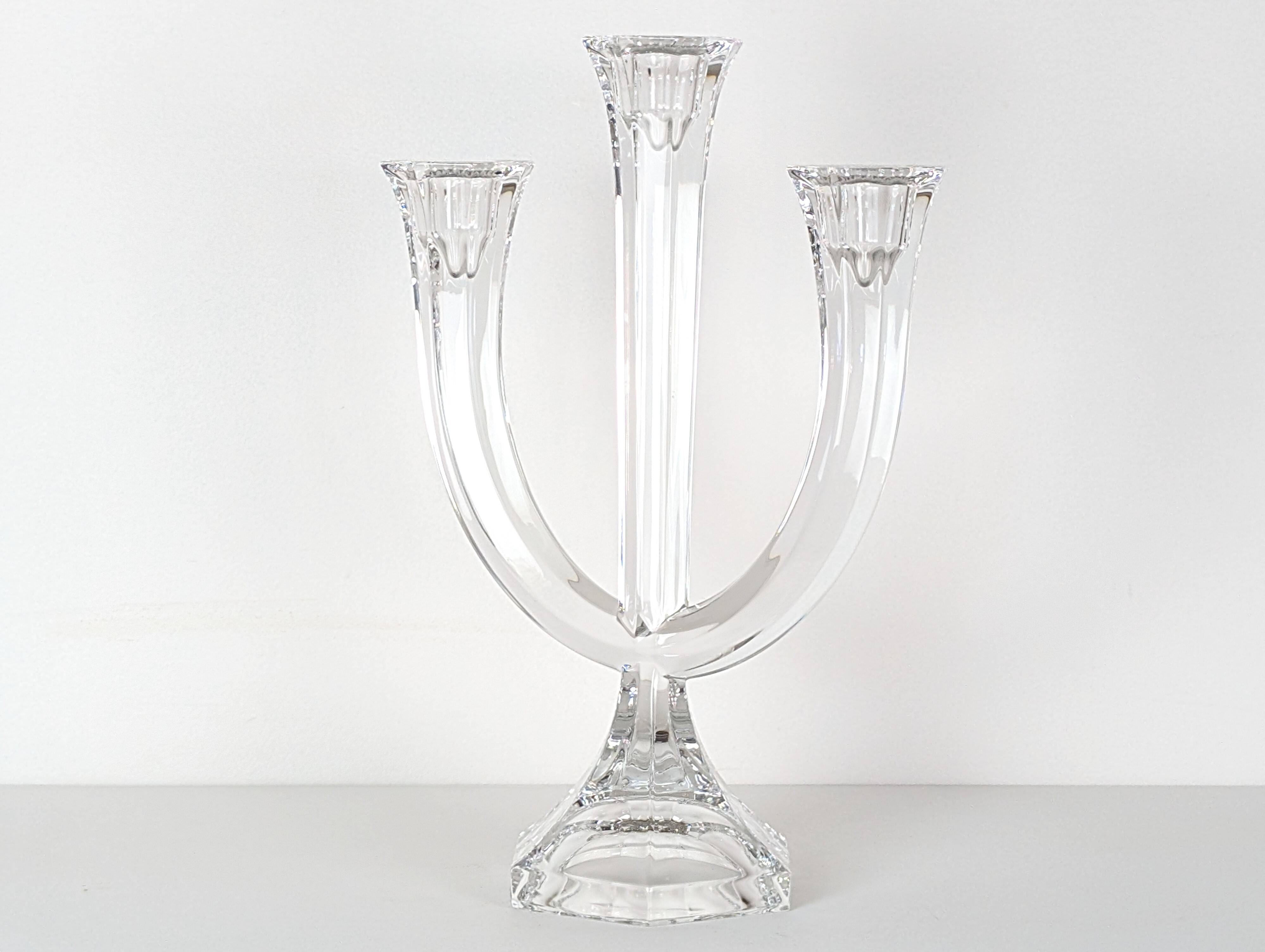 Nachtmann crystal candle holder