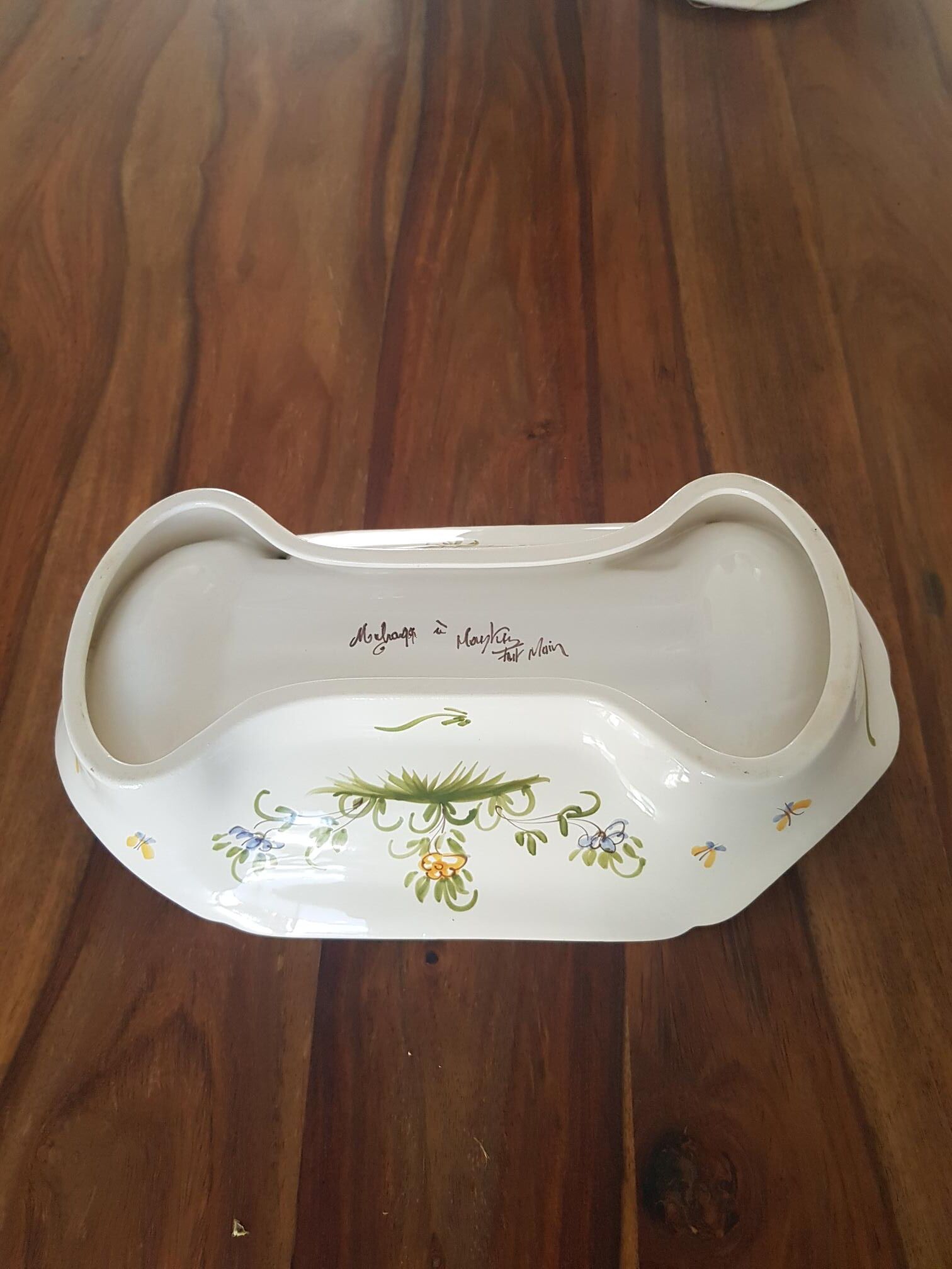 Asparagus dish Mufraggi Moustiers