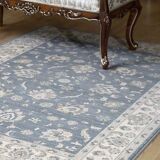 Tapis persan bleu zaya 240x340 cm