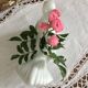 Vintage Porcelain Flower Picker Dove