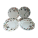 Flat porcelain plates from Lunéville KG ivy model