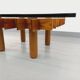 Vintage Italian square coffee table Kyoto by Gianfranco Frattini for Knoll