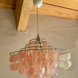 Mother-of-pearl chandelier