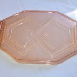 Art Deco liquor service in glass