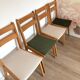 Set of 4 dining room chairs, 50s/60s