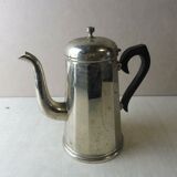 Old metal and wood pourer/coffee maker, vintage