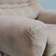 Vintage pair of velvet armchairs MARIANI 1970s