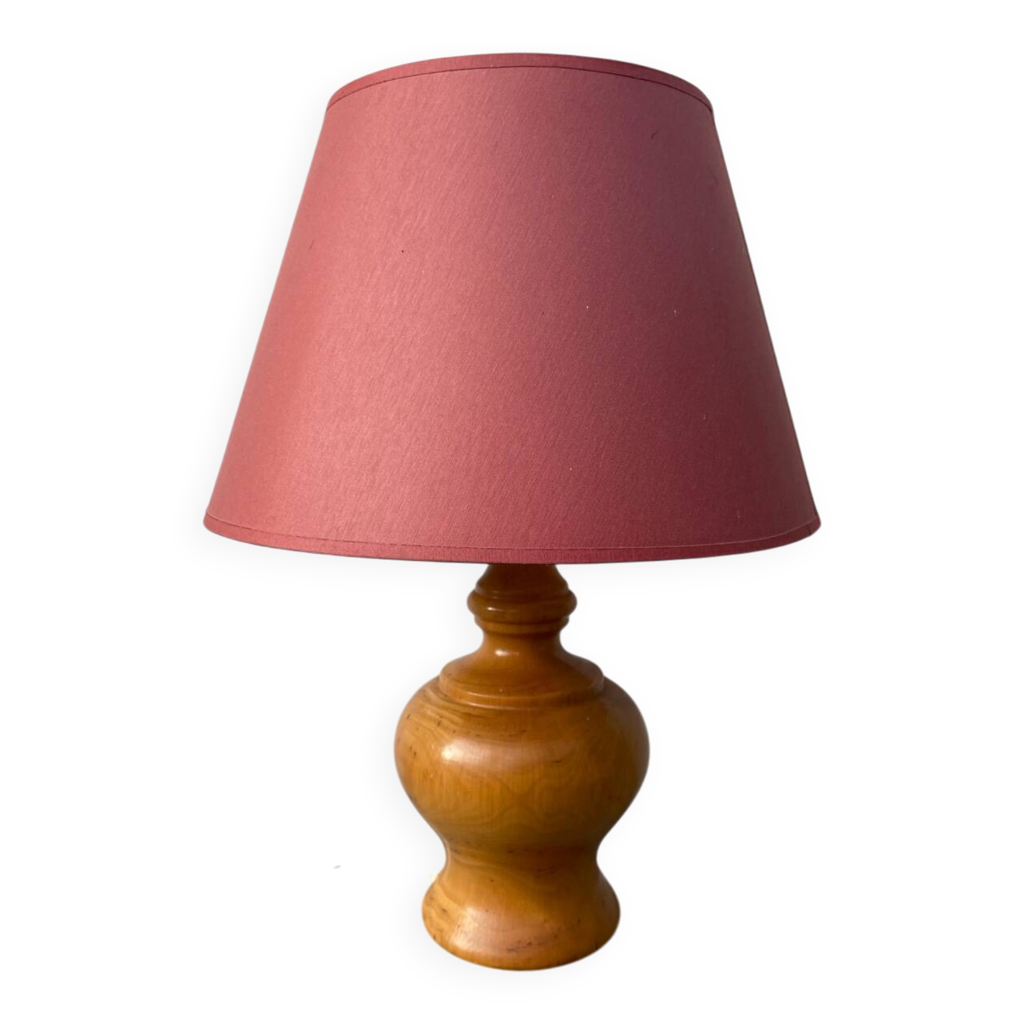 Lampe En Bois Tourné